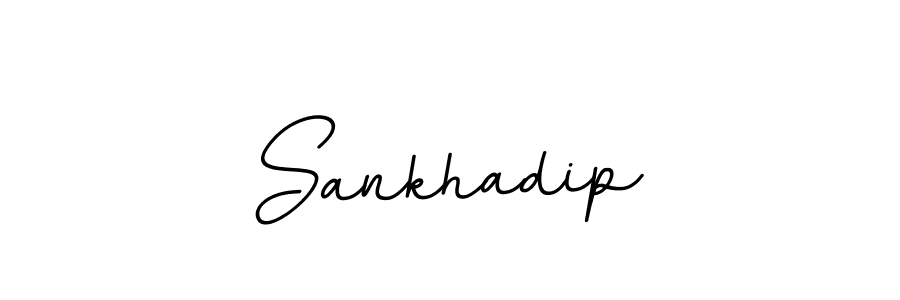 if you are searching for the best signature style for your name Sankhadip. so please give up your signature search. here we have designed multiple signature styles  using BallpointsItalic-DORy9. Sankhadip signature style 11 images and pictures png