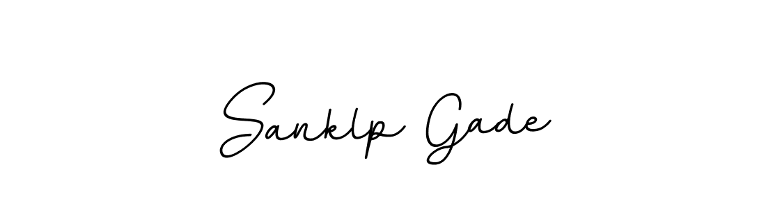 It looks lik you need a new signature style for name Sanklp Gade. Design unique handwritten (BallpointsItalic-DORy9) signature with our free signature maker in just a few clicks. Sanklp Gade signature style 11 images and pictures png