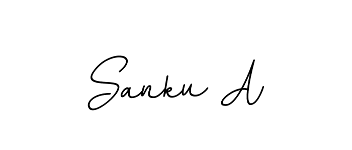 Also we have Sanku A name is the best signature style. Create professional handwritten signature collection using BallpointsItalic-DORy9 autograph style. Sanku A signature style 11 images and pictures png
