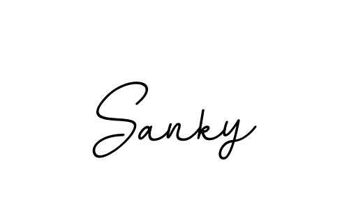 if you are searching for the best signature style for your name Sanky. so please give up your signature search. here we have designed multiple signature styles  using BallpointsItalic-DORy9. Sanky signature style 11 images and pictures png