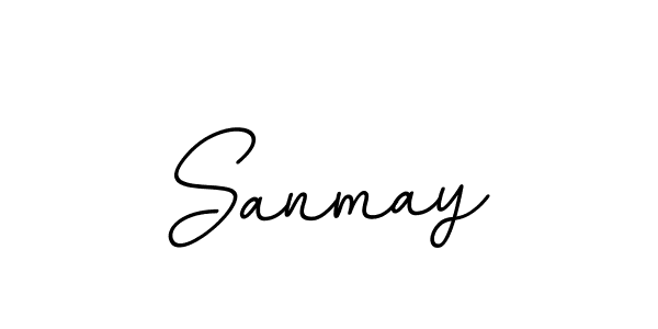 Design your own signature with our free online signature maker. With this signature software, you can create a handwritten (BallpointsItalic-DORy9) signature for name Sanmay. Sanmay signature style 11 images and pictures png