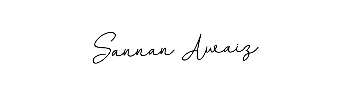 Make a beautiful signature design for name Sannan Awaiz. Use this online signature maker to create a handwritten signature for free. Sannan Awaiz signature style 11 images and pictures png