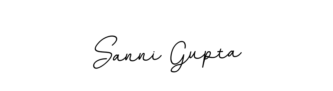 How to make Sanni Gupta signature? BallpointsItalic-DORy9 is a professional autograph style. Create handwritten signature for Sanni Gupta name. Sanni Gupta signature style 11 images and pictures png
