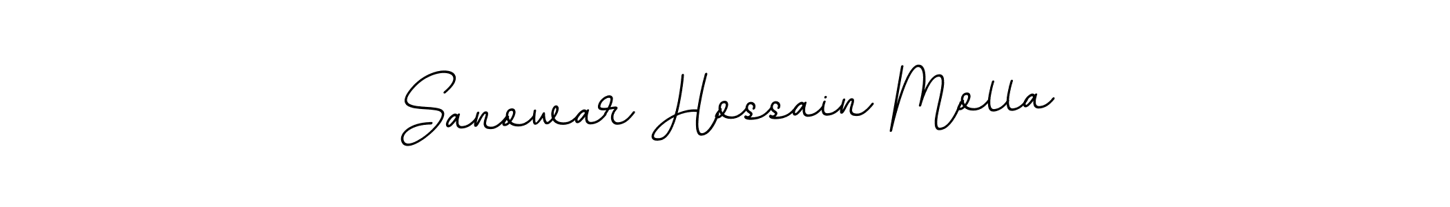 How to make Sanowar Hossain Molla signature? BallpointsItalic-DORy9 is a professional autograph style. Create handwritten signature for Sanowar Hossain Molla name. Sanowar Hossain Molla signature style 11 images and pictures png