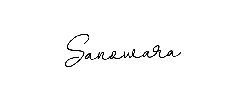 Make a beautiful signature design for name Sanowara. With this signature (BallpointsItalic-DORy9) style, you can create a handwritten signature for free. Sanowara signature style 11 images and pictures png