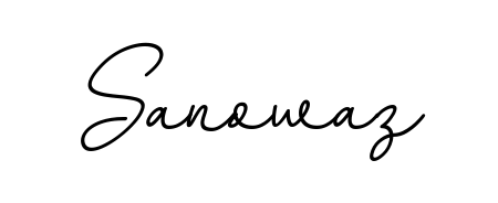 Personalize your online presence with Sanowaz signature rendered in elegant BallpointsItalic-DORy9 font. Great for website footers and blogs. Sanowaz signature style 11 images and pictures png