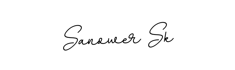 This is the best signature style for the Sanower Sk name. Also you like these signature font (BallpointsItalic-DORy9). Mix name signature. Sanower Sk signature style 11 images and pictures png