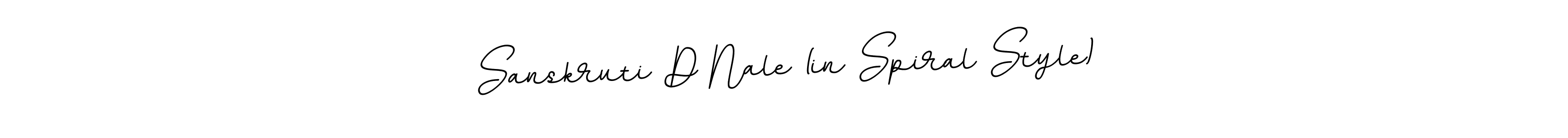 Once you've used our free online signature maker to create your best signature BallpointsItalic-DORy9 style, it's time to enjoy all of the benefits that Sanskruti D Nale (in Spiral Style) name signing documents. Sanskruti D Nale (in Spiral Style) signature style 11 images and pictures png