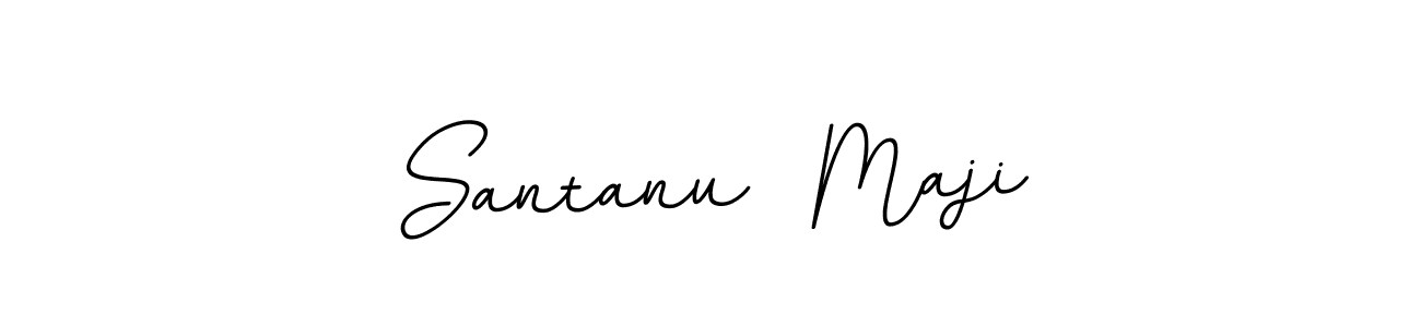 This is the best signature style for the Santanu  Maji name. Also you like these signature font (BallpointsItalic-DORy9). Mix name signature. Santanu  Maji signature style 11 images and pictures png