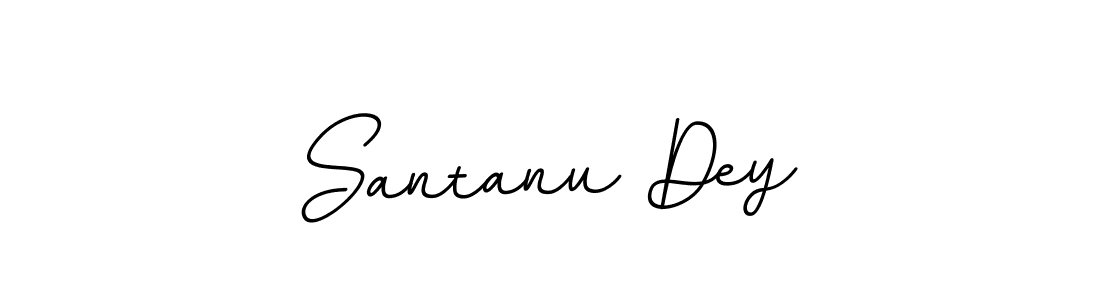 Create a beautiful signature design for name Santanu Dey. With this signature (BallpointsItalic-DORy9) fonts, you can make a handwritten signature for free. Santanu Dey signature style 11 images and pictures png