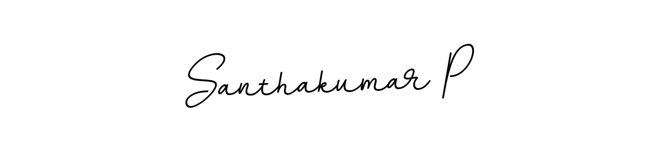 Also You can easily find your signature by using the search form. We will create Santhakumar P name handwritten signature images for you free of cost using BallpointsItalic-DORy9 sign style. Santhakumar P signature style 11 images and pictures png