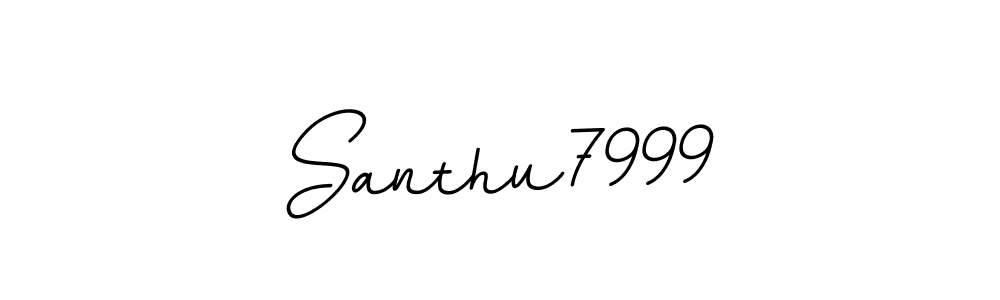 This is the best signature style for the Santhu7999 name. Also you like these signature font (BallpointsItalic-DORy9). Mix name signature. Santhu7999 signature style 11 images and pictures png