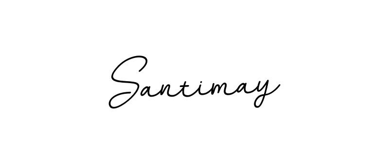 Design your own signature with our free online signature maker. With this signature software, you can create a handwritten (BallpointsItalic-DORy9) signature for name Santimay. Santimay signature style 11 images and pictures png