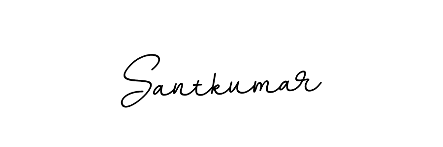 Make a beautiful signature design for name Santkumar. With this signature (BallpointsItalic-DORy9) style, you can create a handwritten signature for free. Santkumar signature style 11 images and pictures png