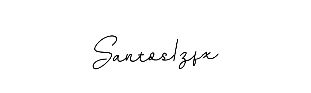 Design your own signature with our free online signature maker. With this signature software, you can create a handwritten (BallpointsItalic-DORy9) signature for name Santos|zfx. Santos|zfx signature style 11 images and pictures png