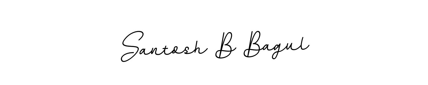 How to Draw Santosh B Bagul signature style? BallpointsItalic-DORy9 is a latest design signature styles for name Santosh B Bagul. Santosh B Bagul signature style 11 images and pictures png