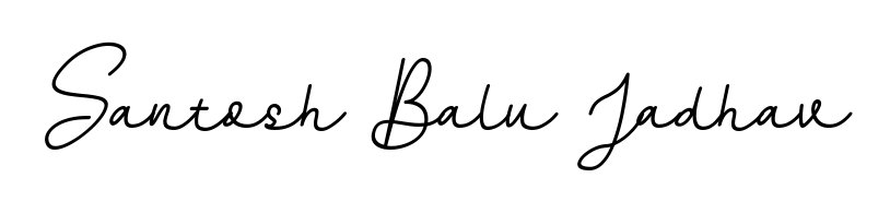 Looking for the ultimate eSignature for Santosh Balu Jadhav? Explore BallpointsItalic-DORy9 font collection and download transparent PNGs in seconds. Santosh Balu Jadhav signature style 11 images and pictures png