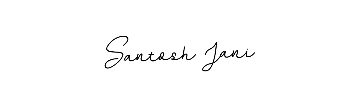 Also You can easily find your signature by using the search form. We will create Santosh Jani name handwritten signature images for you free of cost using BallpointsItalic-DORy9 sign style. Santosh Jani signature style 11 images and pictures png