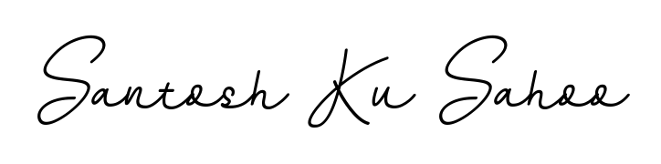 It looks like you need a new signature style for name Santosh Ku Sahoo. Design unique handwritten (BallpointsItalic-DORy9) signature with our free signature maker in just a few clicks. Santosh Ku Sahoo signature style 11 images and pictures png