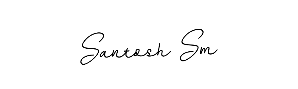 Also You can easily find your signature by using the search form. We will create Santosh Sm name handwritten signature images for you free of cost using BallpointsItalic-DORy9 sign style. Santosh Sm signature style 11 images and pictures png