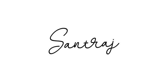 Create a beautiful signature design for name Santraj. With this signature (BallpointsItalic-DORy9) fonts, you can make a handwritten signature for free. Santraj signature style 11 images and pictures png