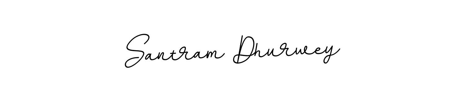 Create a beautiful signature design for name Santram Dhurwey. With this signature (BallpointsItalic-DORy9) fonts, you can make a handwritten signature for free. Santram Dhurwey signature style 11 images and pictures png