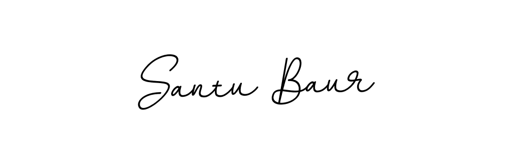 Create a beautiful signature design for name Santu Baur. With this signature (BallpointsItalic-DORy9) fonts, you can make a handwritten signature for free. Santu Baur signature style 11 images and pictures png