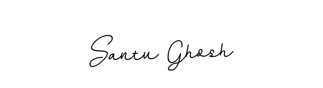 Santu Ghosh stylish signature style. Best Handwritten Sign (BallpointsItalic-DORy9) for my name. Handwritten Signature Collection Ideas for my name Santu Ghosh. Santu Ghosh signature style 11 images and pictures png