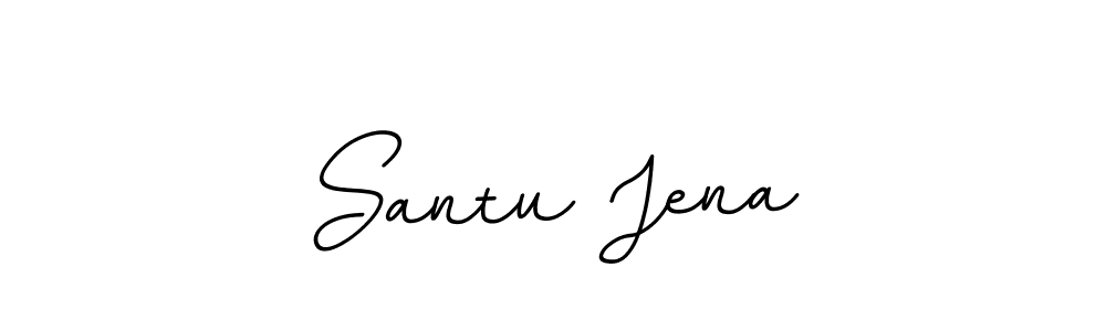 How to Draw Santu Jena signature style? BallpointsItalic-DORy9 is a latest design signature styles for name Santu Jena. Santu Jena signature style 11 images and pictures png