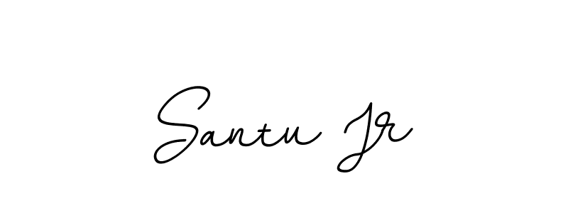 The best way (BallpointsItalic-DORy9) to make a short signature is to pick only two or three words in your name. The name Santu Jr include a total of six letters. For converting this name. Santu Jr signature style 11 images and pictures png