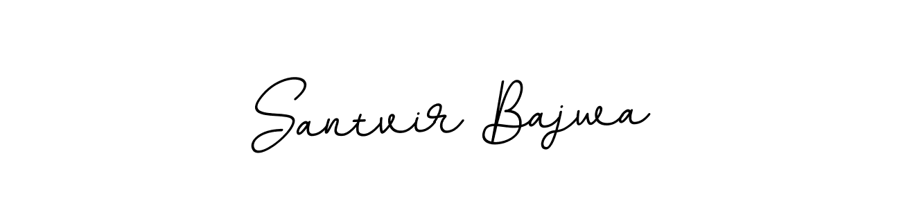 This is the best signature style for the Santvir Bajwa name. Also you like these signature font (BallpointsItalic-DORy9). Mix name signature. Santvir Bajwa signature style 11 images and pictures png