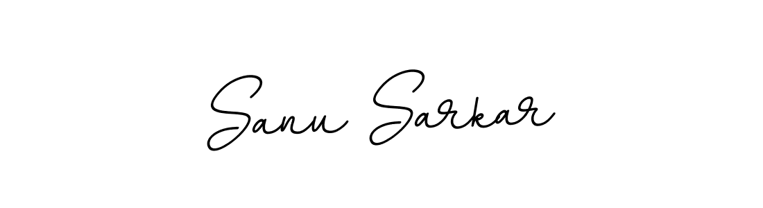 if you are searching for the best signature style for your name Sanu Sarkar. so please give up your signature search. here we have designed multiple signature styles  using BallpointsItalic-DORy9. Sanu Sarkar signature style 11 images and pictures png