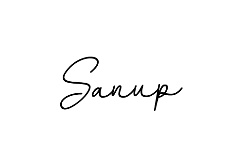 How to make Sanup signature? BallpointsItalic-DORy9 is a professional autograph style. Create handwritten signature for Sanup name. Sanup signature style 11 images and pictures png