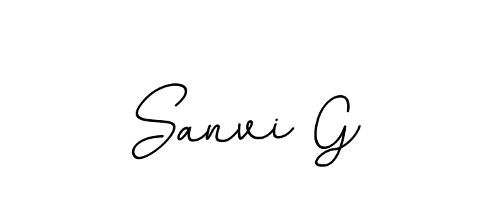 Make a beautiful signature design for name Sanvi G. Use this online signature maker to create a handwritten signature for free. Sanvi G signature style 11 images and pictures png