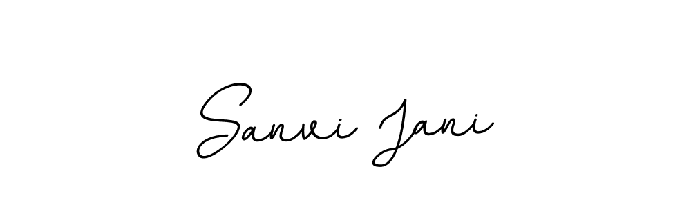 It looks lik you need a new signature style for name Sanvi Jani. Design unique handwritten (BallpointsItalic-DORy9) signature with our free signature maker in just a few clicks. Sanvi Jani signature style 11 images and pictures png