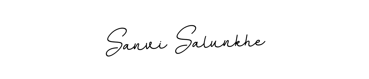 Also we have Sanvi Salunkhe name is the best signature style. Create professional handwritten signature collection using BallpointsItalic-DORy9 autograph style. Sanvi Salunkhe signature style 11 images and pictures png