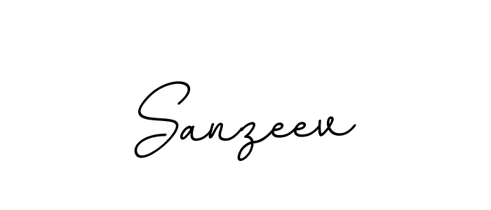 Sanzeev stylish signature style. Best Handwritten Sign (BallpointsItalic-DORy9) for my name. Handwritten Signature Collection Ideas for my name Sanzeev. Sanzeev signature style 11 images and pictures png