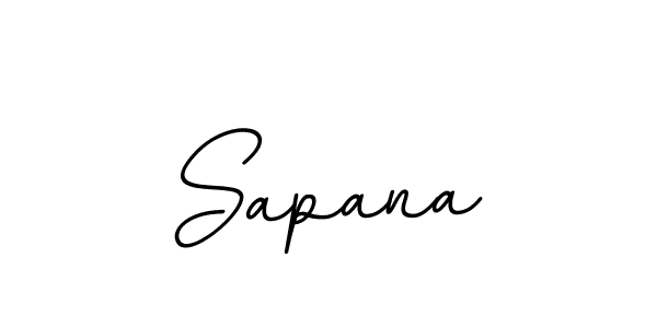 It looks lik you need a new signature style for name Sapana. Design unique handwritten (BallpointsItalic-DORy9) signature with our free signature maker in just a few clicks. Sapana signature style 11 images and pictures png