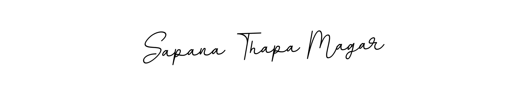 It looks lik you need a new signature style for name Sapana Thapa Magar. Design unique handwritten (BallpointsItalic-DORy9) signature with our free signature maker in just a few clicks. Sapana Thapa Magar signature style 11 images and pictures png