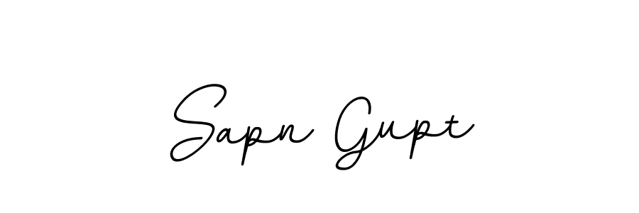 if you are searching for the best signature style for your name Sapn Gupt. so please give up your signature search. here we have designed multiple signature styles  using BallpointsItalic-DORy9. Sapn Gupt signature style 11 images and pictures png