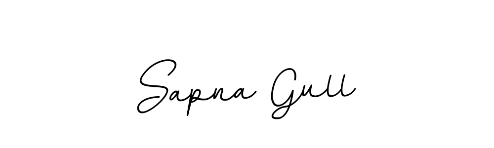 This is the best signature style for the Sapna Gull name. Also you like these signature font (BallpointsItalic-DORy9). Mix name signature. Sapna Gull signature style 11 images and pictures png