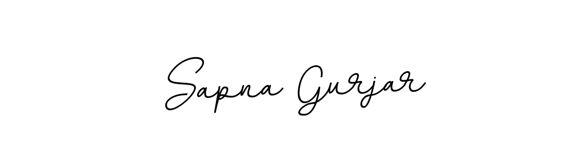 How to make Sapna Gurjar signature? BallpointsItalic-DORy9 is a professional autograph style. Create handwritten signature for Sapna Gurjar name. Sapna Gurjar signature style 11 images and pictures png