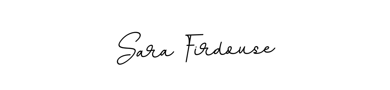 if you are searching for the best signature style for your name Sara Firdouse. so please give up your signature search. here we have designed multiple signature styles  using BallpointsItalic-DORy9. Sara Firdouse signature style 11 images and pictures png