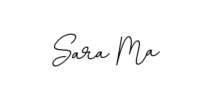 The best way (BallpointsItalic-DORy9) to make a short signature is to pick only two or three words in your name. The name Sara Ma include a total of six letters. For converting this name. Sara Ma signature style 11 images and pictures png