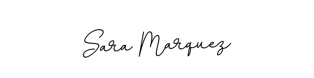 Sara Marquez stylish signature style. Best Handwritten Sign (BallpointsItalic-DORy9) for my name. Handwritten Signature Collection Ideas for my name Sara Marquez. Sara Marquez signature style 11 images and pictures png