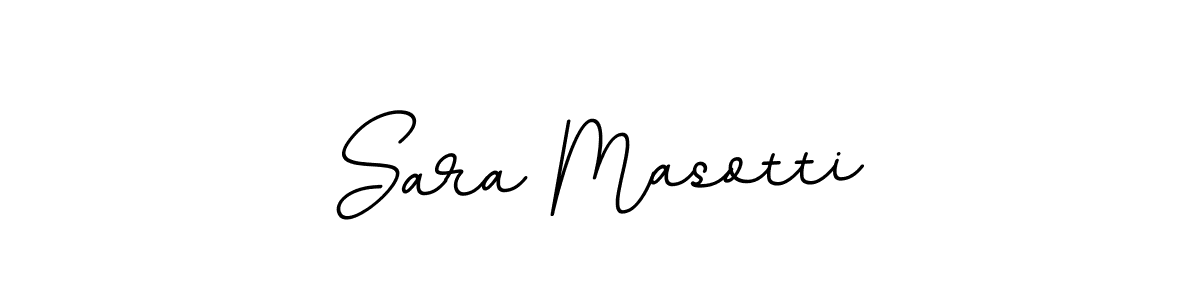 This is the best signature style for the Sara Masotti name. Also you like these signature font (BallpointsItalic-DORy9). Mix name signature. Sara Masotti signature style 11 images and pictures png