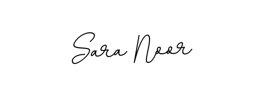 Make a beautiful signature design for name Sara Noor. With this signature (BallpointsItalic-DORy9) style, you can create a handwritten signature for free. Sara Noor signature style 11 images and pictures png
