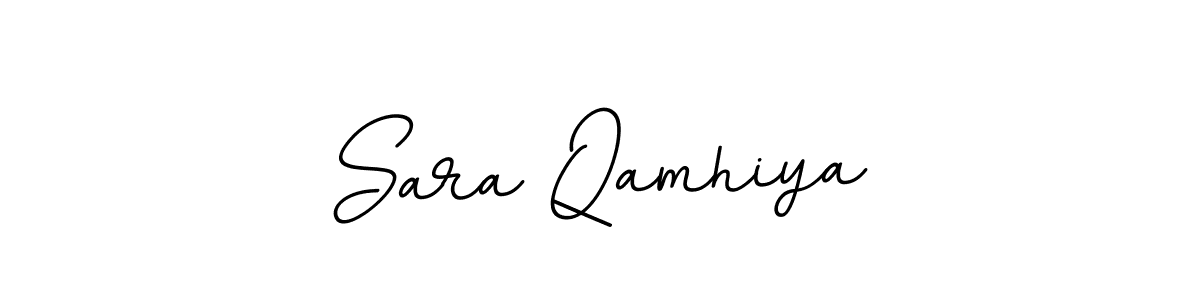 Also You can easily find your signature by using the search form. We will create Sara Qamhiya name handwritten signature images for you free of cost using BallpointsItalic-DORy9 sign style. Sara Qamhiya signature style 11 images and pictures png