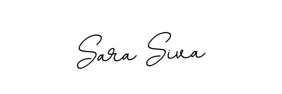 Sara Siva stylish signature style. Best Handwritten Sign (BallpointsItalic-DORy9) for my name. Handwritten Signature Collection Ideas for my name Sara Siva. Sara Siva signature style 11 images and pictures png