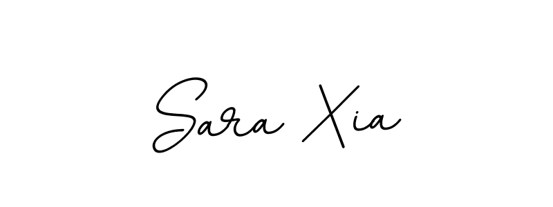 This is the best signature style for the Sara Xia name. Also you like these signature font (BallpointsItalic-DORy9). Mix name signature. Sara Xia signature style 11 images and pictures png